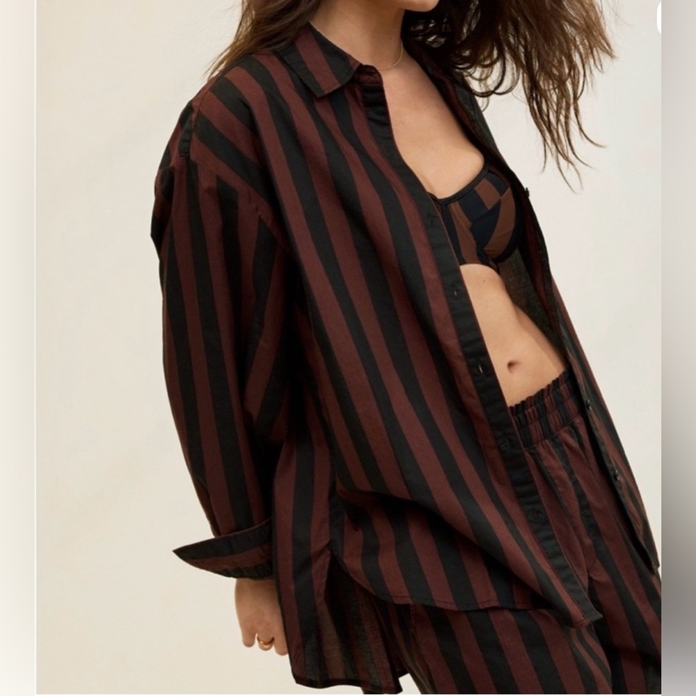 Aerie good day button down shirt